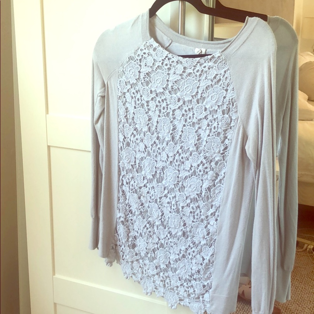 J. Crew crochet sweater